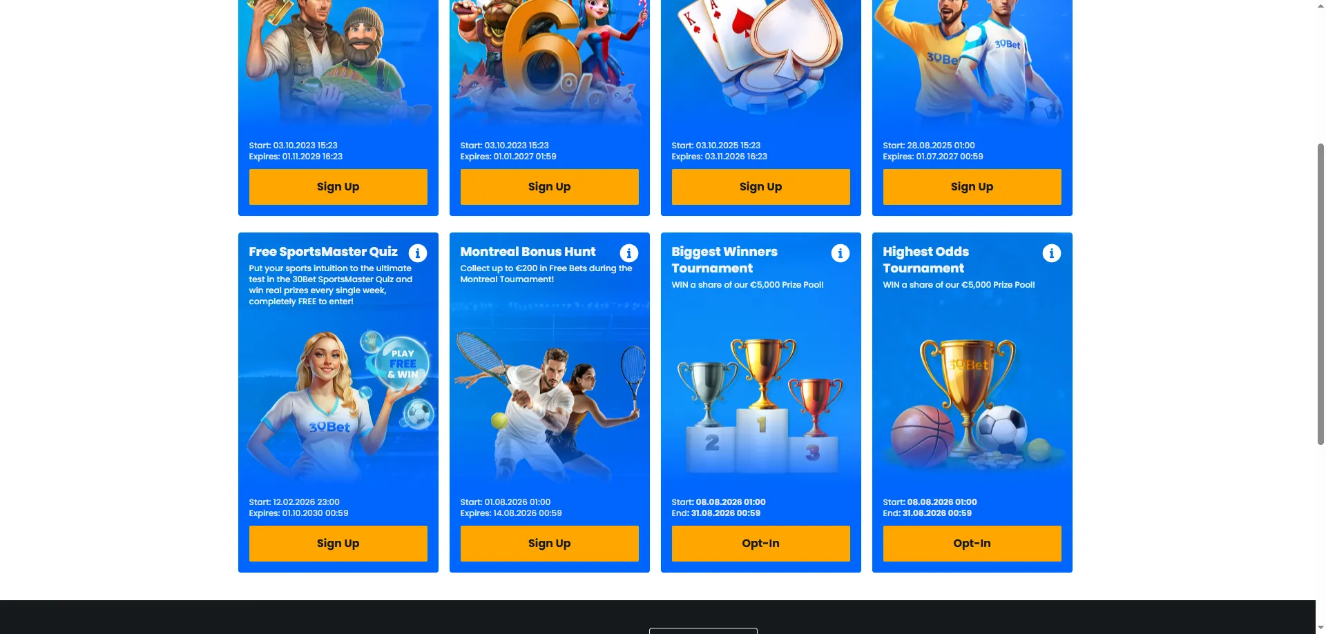30bet Casino bônus de boas-vindas e promoções disponíveis em 2026